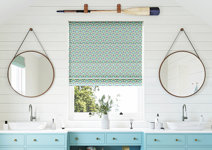 Deco Sea Shells, Neopolitan - Roman Blind - Image 3